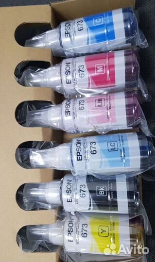 Чернила для принтера epson