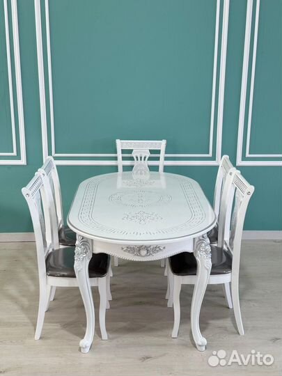 Комплект стол 6 стульев