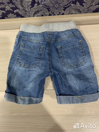 Шорты джинсовые на мальчика