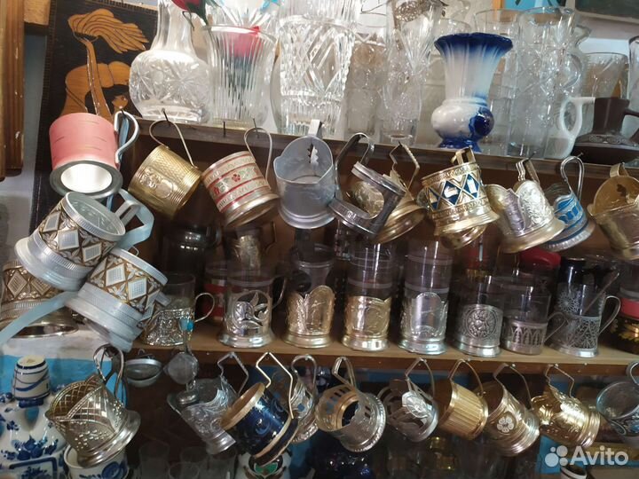 Подстаканники мнц алюминий стаканы СССР