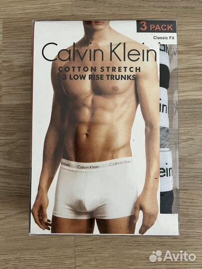 Трусы мужские боксеры calvin klein