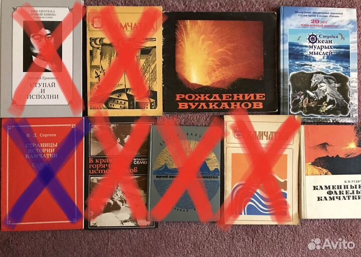 Книги о Камчатке - список внутри