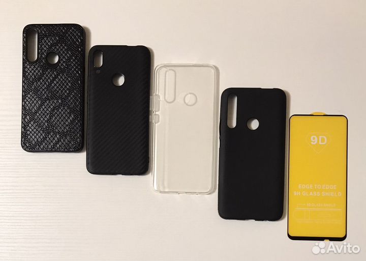 Чехол, стекло на Honor 9X, P Smart Z, 9X Pro