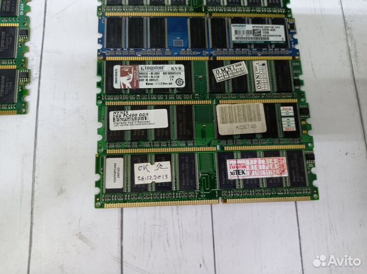 Оперативная память DDR sdram(1 Гб)