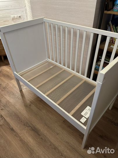 Детская кроватка IKEA сундвик