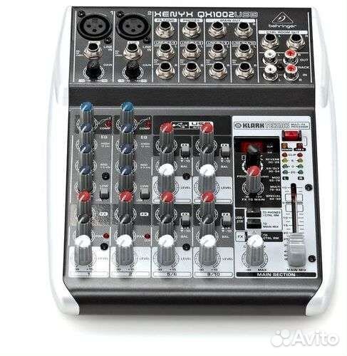 Аналоговый микшер Behringer xenyx QX1002USB