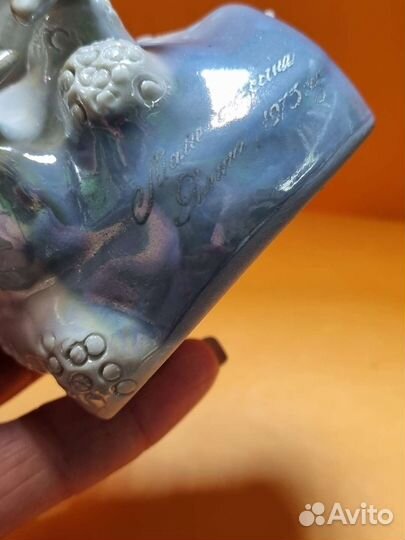 Статуэтка сысерть клеймо дельфины