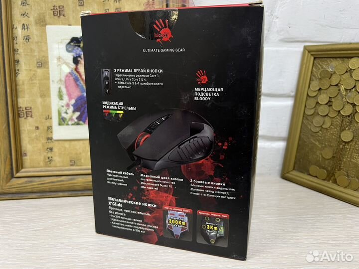 Мышь a4tech bloody v5m