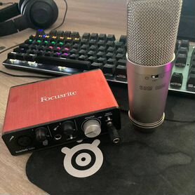 Focusrite Scarlett Solo 2nd Gen + Микрофон