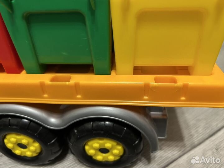 Машинка полесье мусоровоз