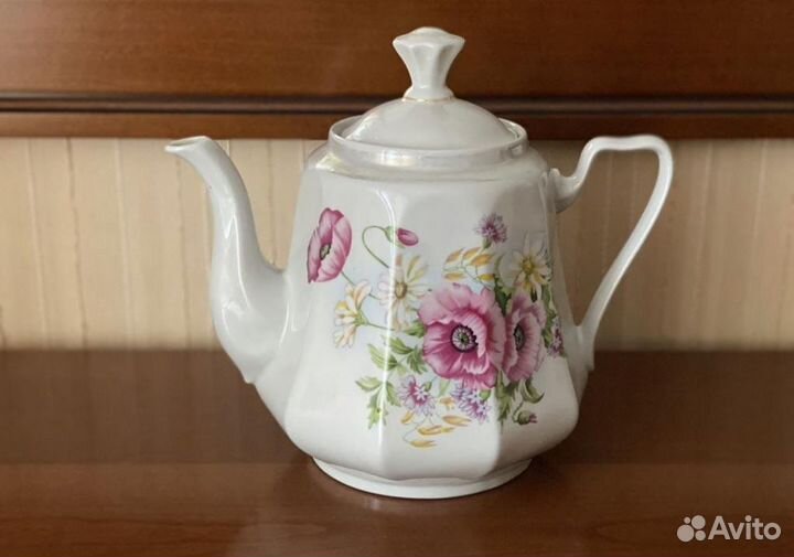 Заварочный чайник ссср, молочник, тарелка Lenox