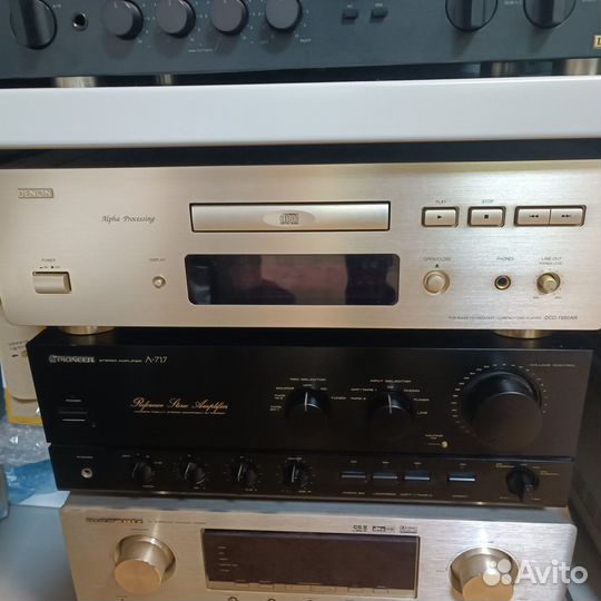 Cd проигрыватель denon dcd 1650al