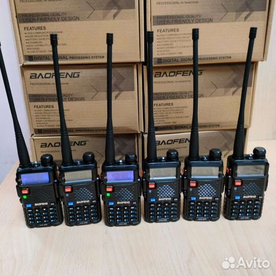 Baofeng Комплект раций из 6 шт для строительства