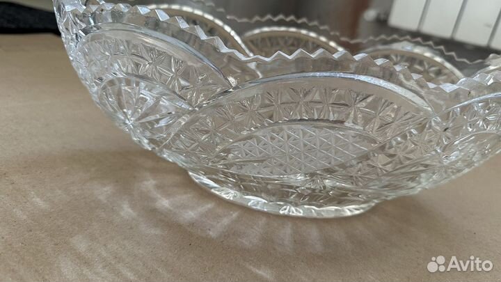 Ваза хрустальная СССР