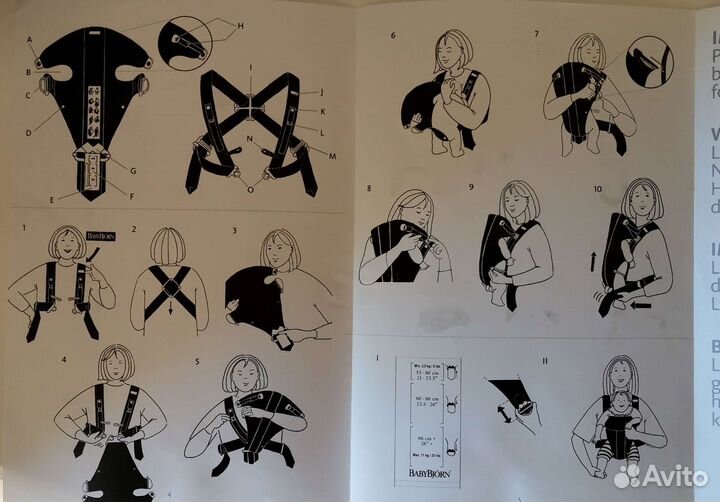 Рюкзак переноска кенгуру babybjorn