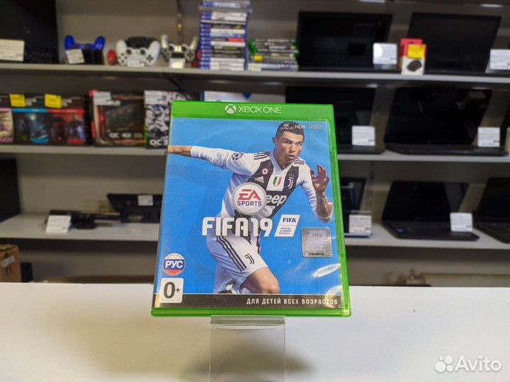 Диск xbox One FIFA 19