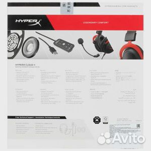 Наушники hyperX cloud 2