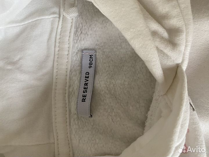 Толстовка на девочку 98