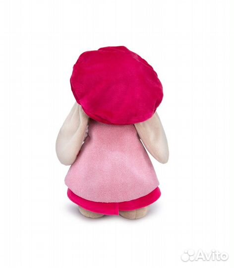 Зайка Ми в длинном жилете, 25 см