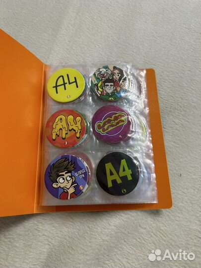 Фишки a4