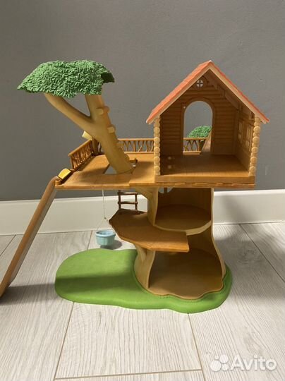 Sylvanian Families дома, школа, магазины