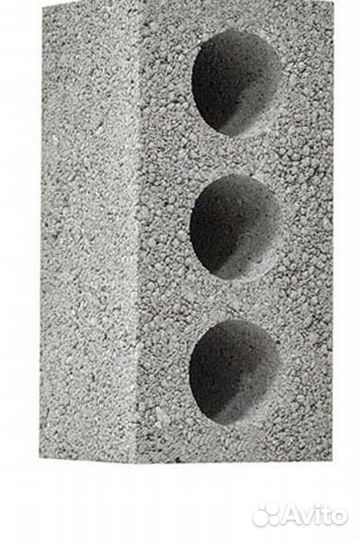 Блок 3 пустотный плотность М322 Код Щ-04