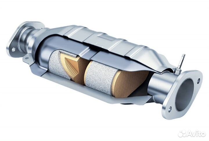 Удаление катализатора.Чип тюнинг Sc.1