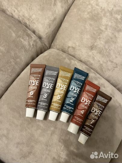 Краска для бровей bronsun