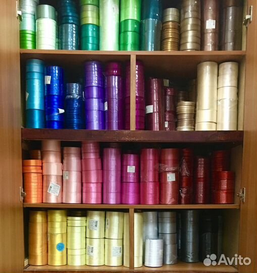 Лента атласная