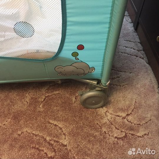 Детская кровать манеж трансформер с матрасом