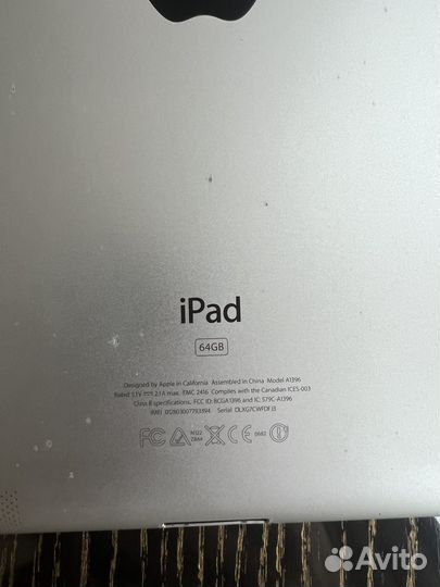 iPad A1396