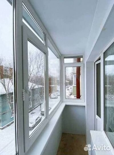 Остекление балкона