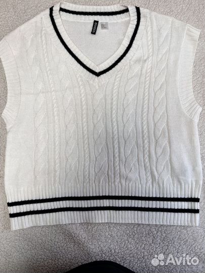 Жилетка вязаная hm