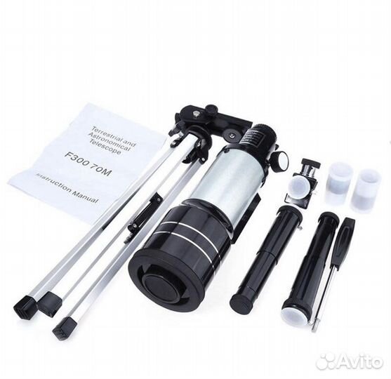 Телескоп F30070M 70мм полезное увеличение 140х