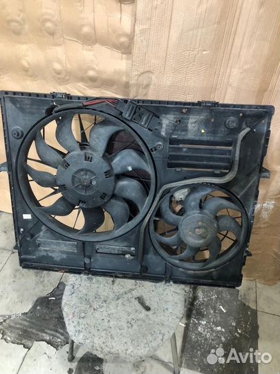 7L0 959 455 E Вентилятор охлаждения VW touareg