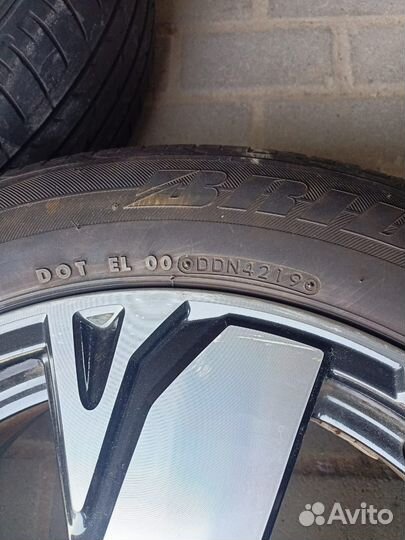 Отличные летние колёса, Bridgestone 225/55R18 Suba