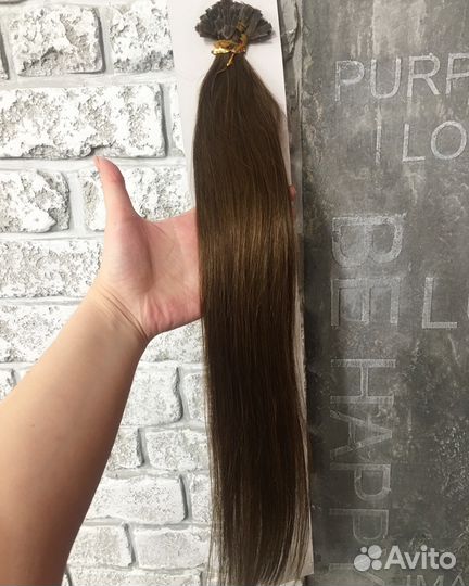 Волосы на капсулах