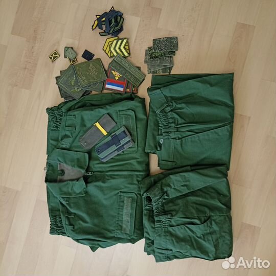 Офисная военная форма зеленая