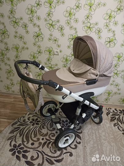 Коляска adamex 3 в 1 бу