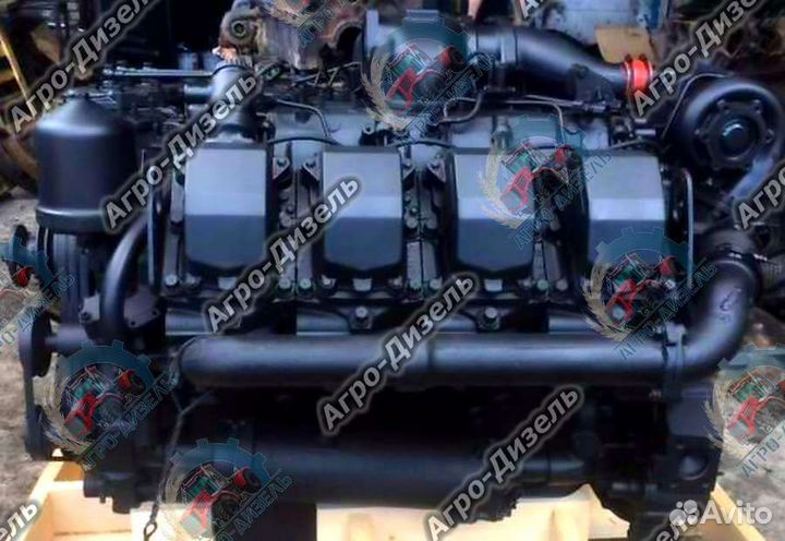 Двигатель тмз 8481.10 V8 на Кировец К-700 -30.24