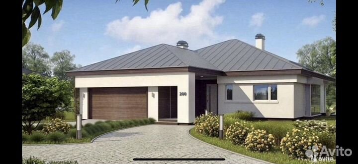 Проект одноэтажного дома