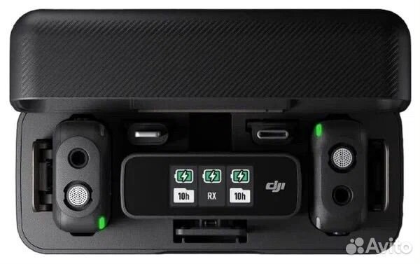 Микрофон dji mic 2TX+1RX+чехол для зарядки