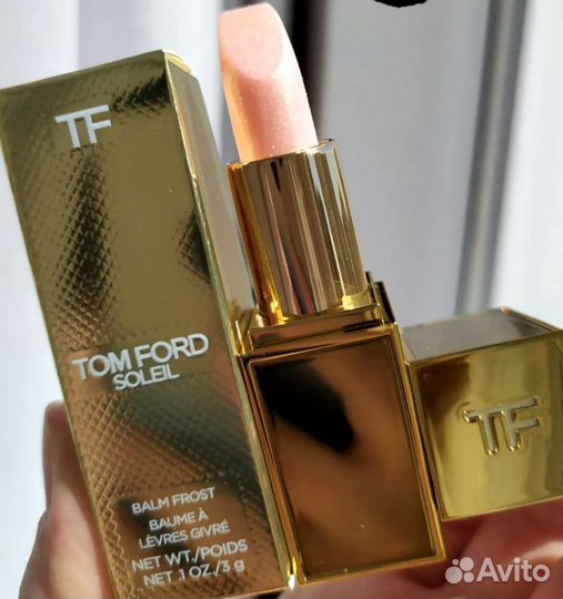 Tom Ford.Frost.Бальзам Для губ с золотым шиммером