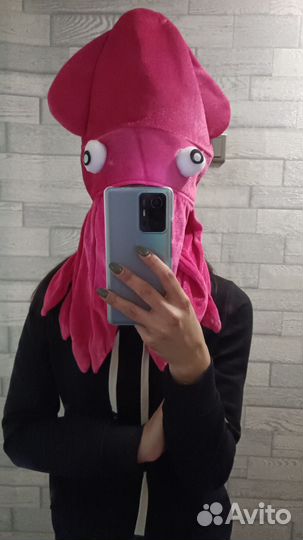 Шапка карнавальная осьминог