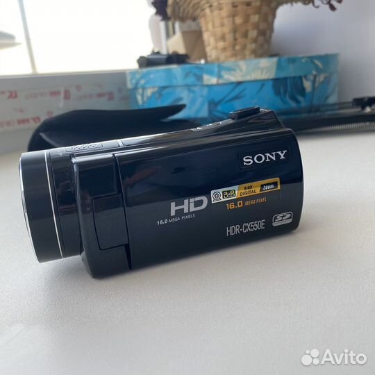 Видеокамера sony HDR-CX550E