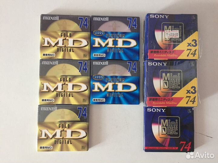 MD Мини диски из личной коллекции