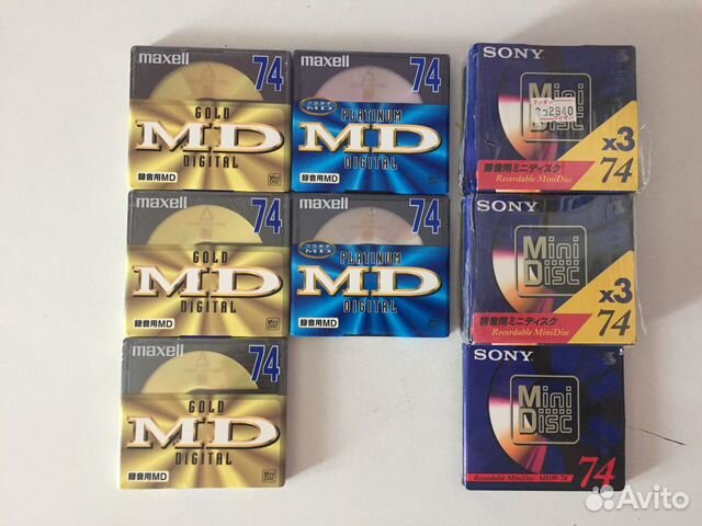 MD Мини диски из личной коллекции
