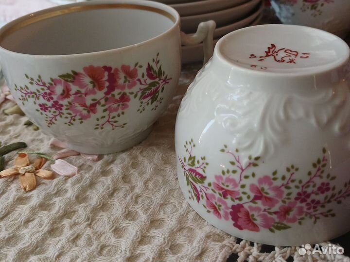 Чайные пары из сервиза Вербилки