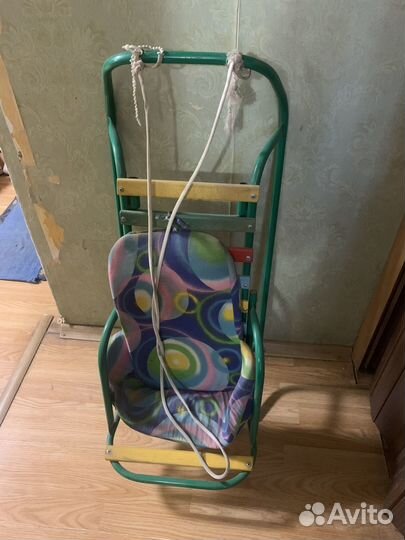 Детские санки коляска