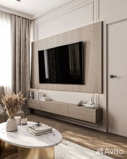 Тв зона под ключ